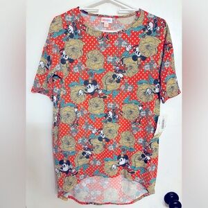 LulaRoe Irma Disney Mickey Mouse NWT